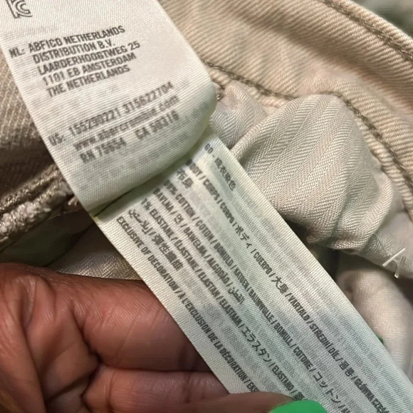 Abercrombie & Fitch Tan Jeans size 33 - Picture 4 of 4